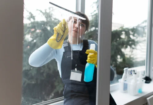Nettoyage de vitres intérieures et extérieures à Lugan
